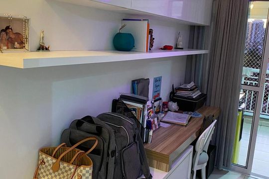 Sala de apartamento à venda com 2 quartos, 94m² em Vila Gumercindo, São Paulo