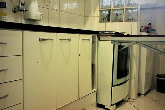 Cozinha de apartamento à venda com 2 quartos, 55m² em Vila Mariana, São Paulo