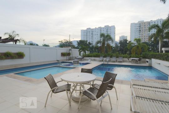 Área comum - Piscina de apartamento à venda com 3 quartos, 75m² em Jacarepaguá, Rio de Janeiro