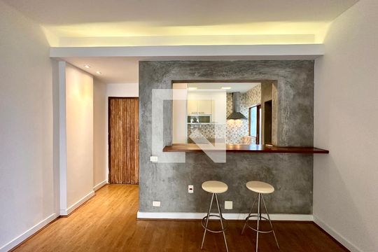 Cozinha de apartamento à venda com 3 quartos, 100m² em Humaitá, Rio de Janeiro