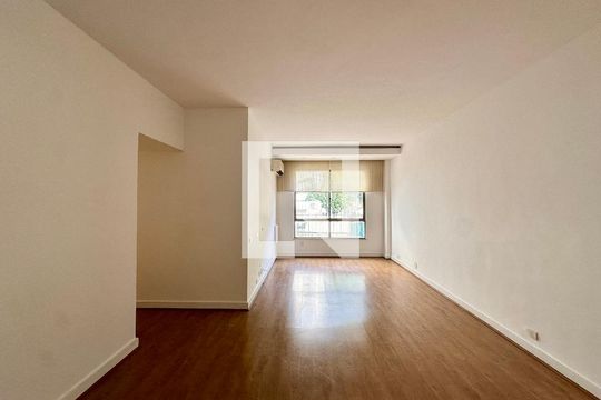 Sala de apartamento para alugar com 3 quartos, 100m² em Humaitá, Rio de Janeiro