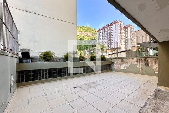 Área comum - Playground de apartamento para alugar com 3 quartos, 100m² em Humaitá, Rio de Janeiro