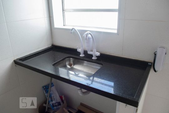 Cozinha de apartamento para alugar com 1 quarto, 39m² em Santana, São Paulo