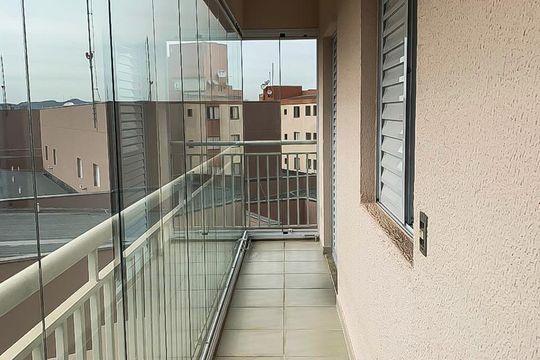 Varanda de apartamento à venda com 2 quartos, 69m² em Parque Residencial Nove de Julho, Jundiaí