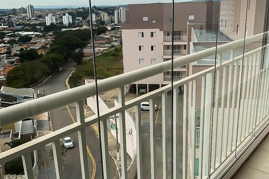 Vista da Varanda de apartamento à venda com 2 quartos, 69m² em Parque Residencial Nove de Julho, Jundiaí
