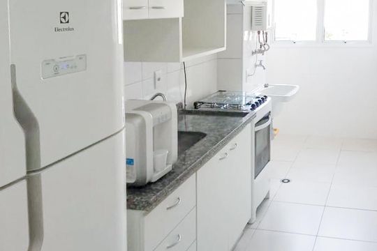 Cozinha de apartamento para alugar com 2 quartos, 70m² em Consolação, São Paulo