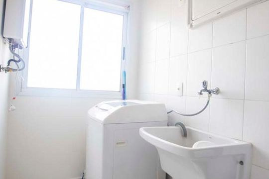 area de serviço de apartamento à venda com 2 quartos, 64m² em Swift, Campinas