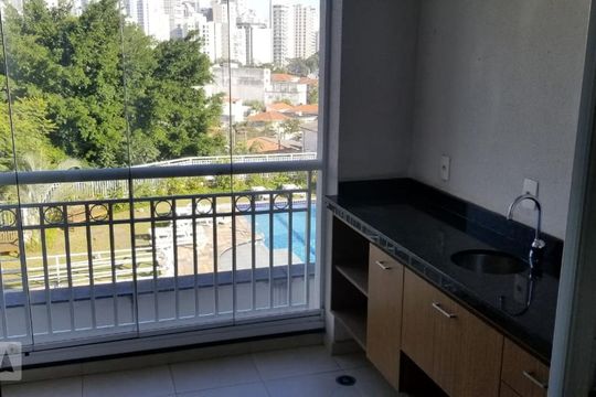 Varanda de apartamento para alugar com 2 quartos, 66m² em Vila Congonhas, São Paulo