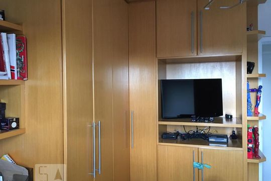 Quarto 1 de apartamento para alugar com 3 quartos, 100m² em Vila Valparaíso, Santo André
