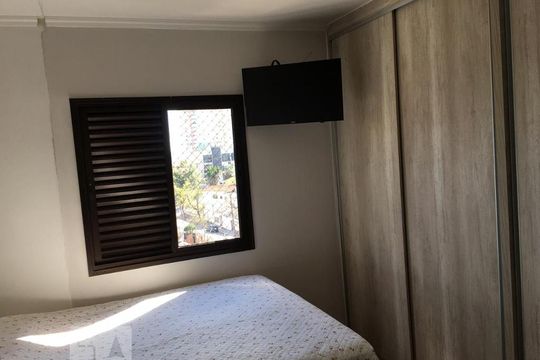 Suíte de apartamento para alugar com 3 quartos, 100m² em Vila Valparaíso, Santo André