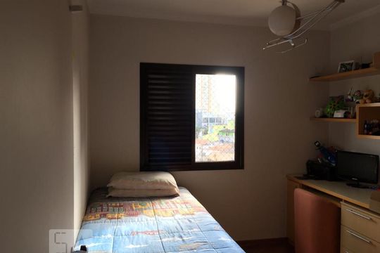 Quarto 3 de apartamento para alugar com 3 quartos, 100m² em Vila Valparaíso, Santo André