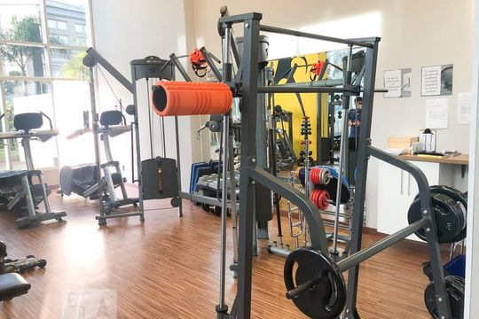 Área comum - Academia de kitnet/studio para alugar com 1 quarto, 55m² em Vila Regente Feijó, São Paulo