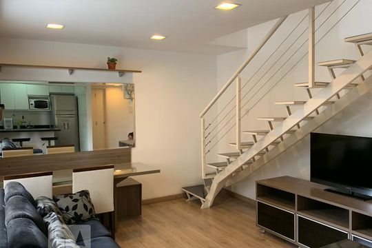 Sala de apartamento para alugar com 2 quartos, 53m² em Sumarezinho, São Paulo