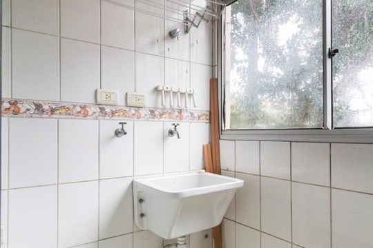 Área de Serviço de apartamento à venda com 2 quartos, 62m² em Vila Campestre, São Paulo