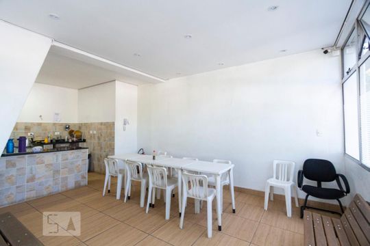 Salão de Festas de apartamento à venda com 2 quartos, 62m² em Vila Campestre, São Paulo