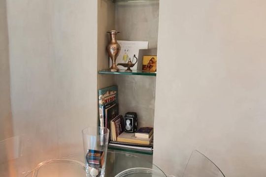 Sala - detalhe de kitnet/studio à venda com 1 quarto, 45m² em Vila Mariana, São Paulo