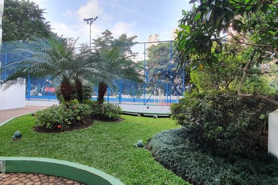Área comum - quadra poliesportiva de kitnet/studio à venda com 1 quarto, 45m² em Vila Mariana, São Paulo