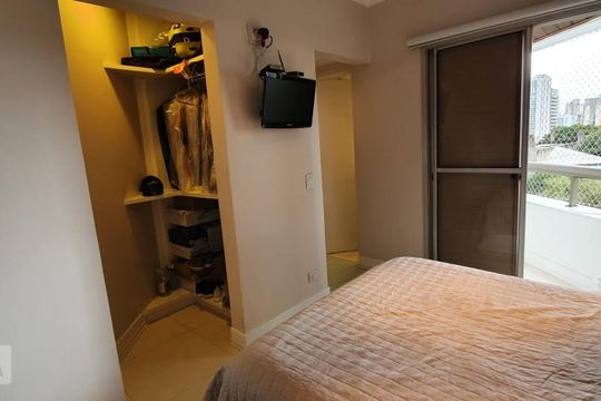 Quarto - closet de kitnet/studio à venda com 1 quarto, 45m² em Vila Mariana, São Paulo