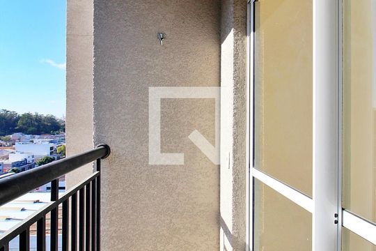Varanda da Sala de apartamento para alugar com 2 quartos, 50m² em Vila Metalúrgica, Santo André