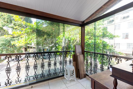 Varanda do Quarto 2 de casa para alugar com 2 quartos, 70m² em Barreto, Niterói