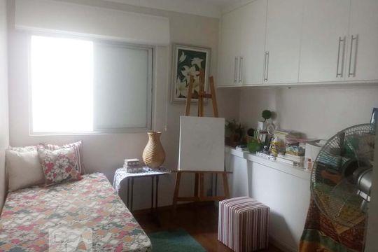 Quarto de apartamento para alugar com 2 quartos, 60m² em Vila Regente Feijó, São Paulo