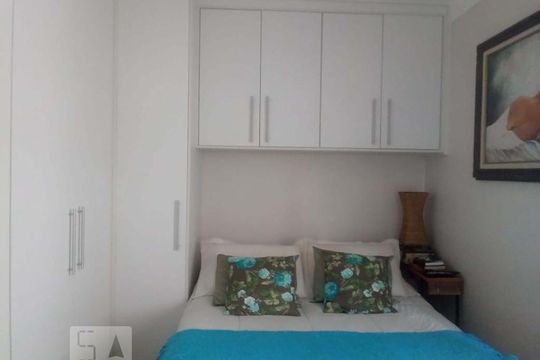 Quarto de apartamento para alugar com 2 quartos, 60m² em Vila Regente Feijó, São Paulo