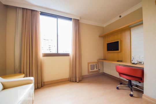 Sala de apartamento à venda com 1 quarto, 36m² em Rio Branco, Porto Alegre