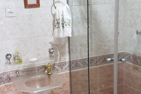Banheiro de apartamento à venda com 3 quartos, 77m² em Parque Mandaqui, São Paulo