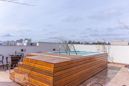 Área comum - Piscina de kitnet/studio à venda com 1 quarto, 26m² em Jardim da Glória, São Paulo
