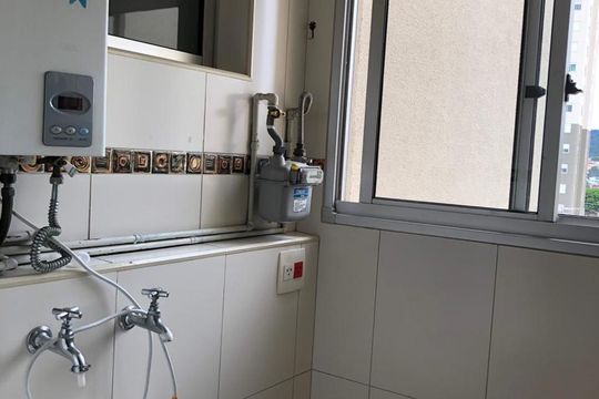 Área de Serviço de apartamento para alugar com 3 quartos, 63m² em Vila Amélia, São Paulo