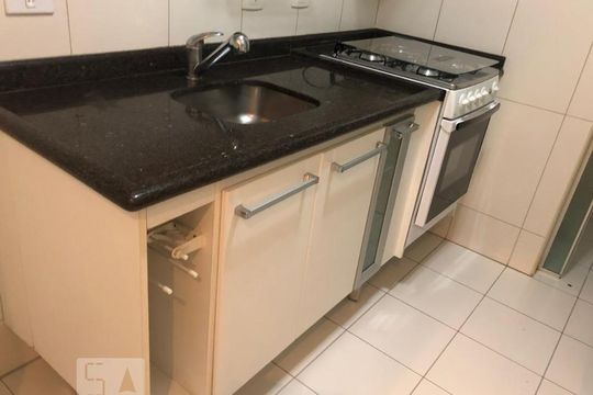 Cozinha de apartamento para alugar com 3 quartos, 63m² em Vila Amélia, São Paulo