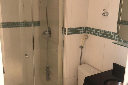 Banheiro de apartamento para alugar com 3 quartos, 63m² em Vila Amélia, São Paulo