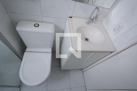 Banheiro de apartamento à venda com 2 quartos, 50m² em Vila Aricanduva, São Paulo