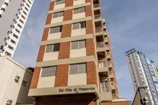Fachada do Prédio de apartamento para alugar com 1 quarto, 59m² em Cambuí, Campinas