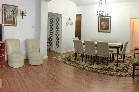 Sala de apartamento à venda com 3 quartos, 120m² em Leblon, Rio de Janeiro