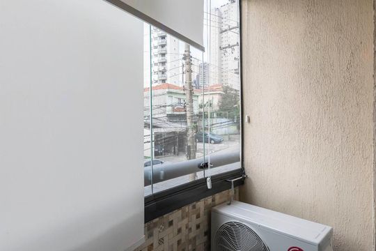 Varanda de apartamento à venda com 2 quartos, 52m² em Vila Santo Estéfano, São Paulo