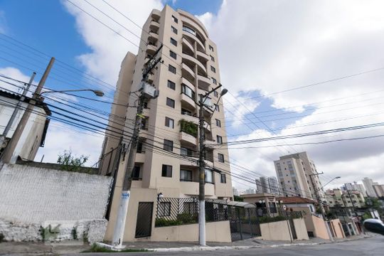 Fachada de apartamento à venda com 2 quartos, 52m² em Vila Santo Estéfano, São Paulo
