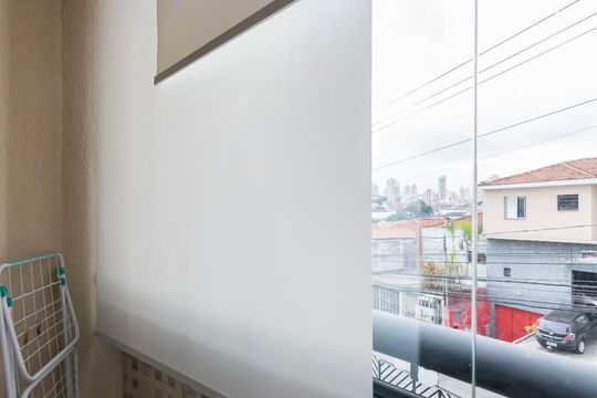 Varanda de apartamento à venda com 2 quartos, 52m² em Vila Santo Estéfano, São Paulo