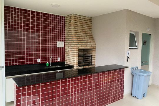 Área comum - Churrasqueira de apartamento à venda com 1 quarto, 46m² em Jardim Íris, São Paulo