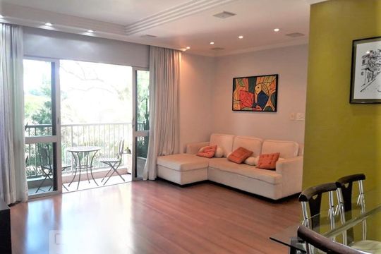 Sala de apartamento à venda com 2 quartos, 76m² em Santo Amaro, São Paulo