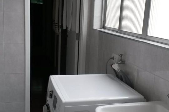 Área de Serviço de apartamento à venda com 2 quartos, 76m² em Santo Amaro, São Paulo