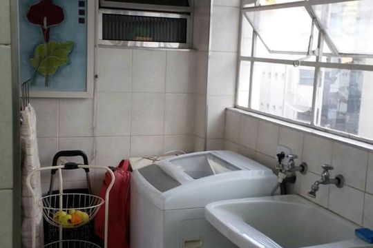 Area de serviço de apartamento à venda com 2 quartos, 84m² em Cerqueira César, São Paulo