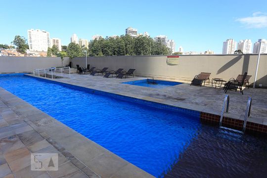 Piscina de apartamento à venda com 1 quarto, 45m² em Fazenda Morumbi, São Paulo