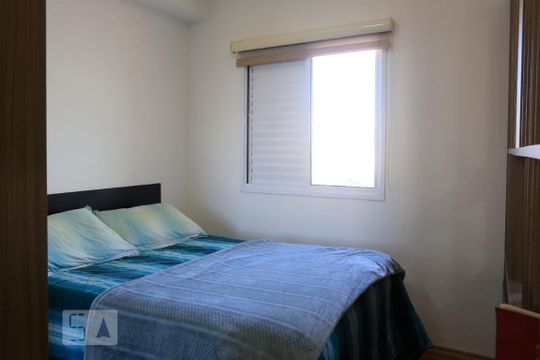 Quarto de apartamento à venda com 1 quarto, 45m² em Fazenda Morumbi, São Paulo