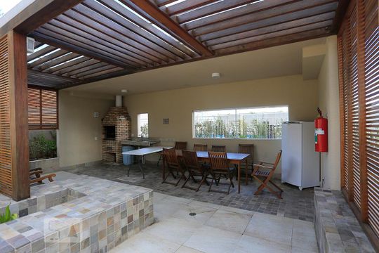 Salão Gourmet de apartamento à venda com 1 quarto, 45m² em Fazenda Morumbi, São Paulo
