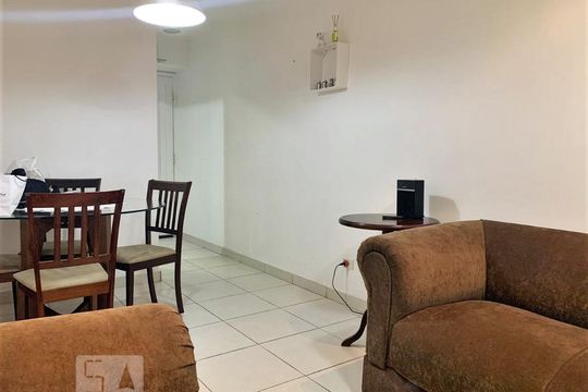 Sala de apartamento à venda com 2 quartos, 57m² em Vila Mangalot, São Paulo