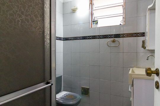 Banheiro de apartamento à venda com 3 quartos, 90m² em Vila Moreira, Guarulhos