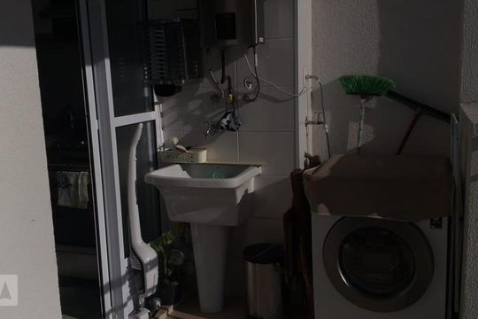 Área de serviço de apartamento para alugar com 1 quarto, 40m² em Vila Prudente, São Paulo