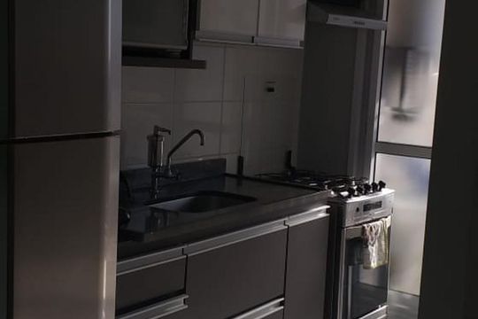 Cozinha de apartamento para alugar com 1 quarto, 40m² em Vila Prudente, São Paulo