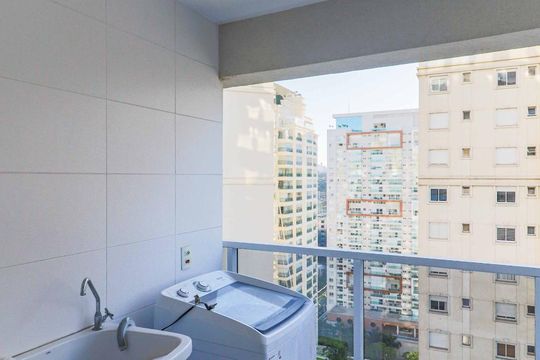 Área de Serviço de apartamento para alugar com 2 quartos, 74m² em Vila Gertrudes, São Paulo
